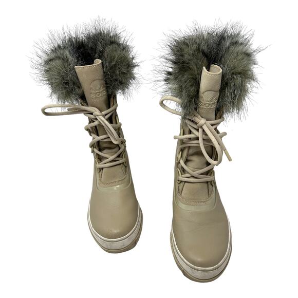 Sorel Joan of Arctic Next Waterproof Faux Fur Winter Boots Size 9 - Picture 2 of 9